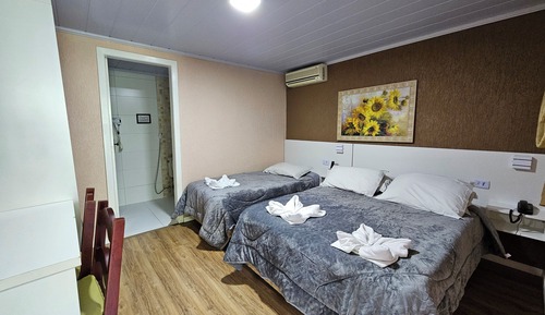 Chalet, varias camas