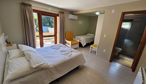 Apartamento, varias camas