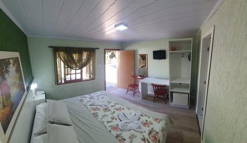 Chalet, 1 cama doble o 2 individuales