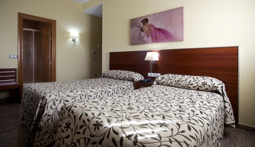 Habitación Doble, dos camas individuales
