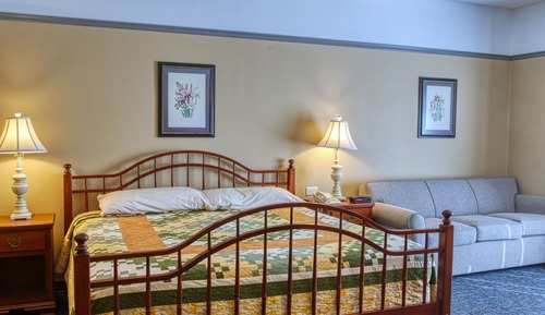 Habitación estándar, 1 cama de matrimonio grande con sofá cama