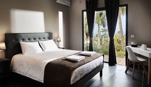 Habitación doble, vistas al mar (Vetivier)