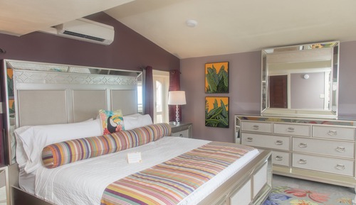 Suite de luna de miel, 1 cama de matrimonio grande, terraza, vistas al mar (The James)