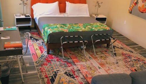 Habitación individual Signature, 1 cama de matrimonio grande, terraza, vistas a la piscina
