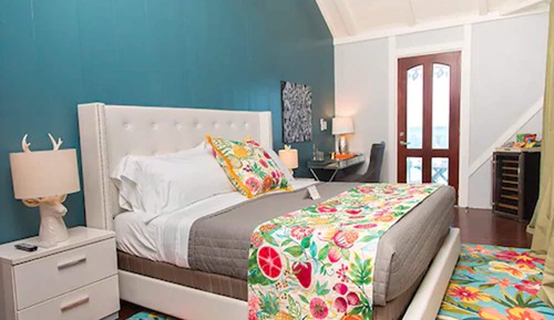 Habitación Premier, 1 cama de matrimonio grande, vistas al mar (Francis' Room)