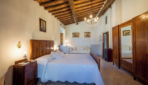 Habitación clásica doble, 1 cama de matrimonio con sofá cama