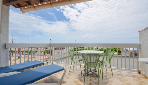 Habitación Confort doble, terraza, vistas al mar