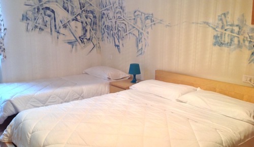 Habitación estándar doble, baño privado