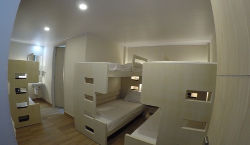 Dormitorio compartido familiar, 1 habitación