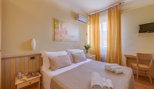 Habitación estándar con 1 cama doble o 2 individuales