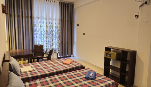 Habitación Deluxe con 2 camas individuales, 1 habitación, vistas al mar