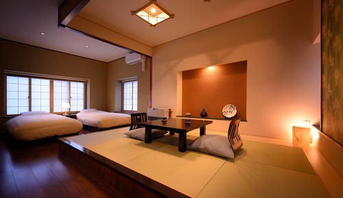 Suite, no fumadores (Semi Open-Air Bath, Kewaashizaka)