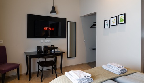 Habitación con 1 cama doble o 2 individuales