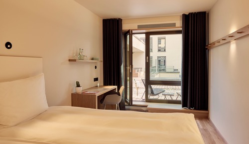 Habitación, terraza