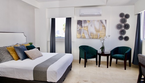 Estudio Deluxe, 1 cama de matrimonio grande, no fumadores, cocina (502)
