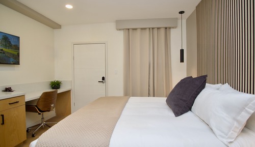 Suite estudio de diseño, 1 cama de matrimonio grande, no fumadores, cocina básica