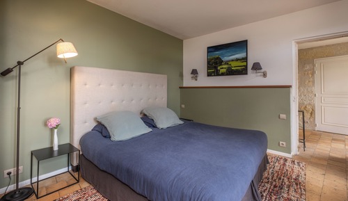 Habitación superior con 1 cama doble o 2 individuales (Annexe)