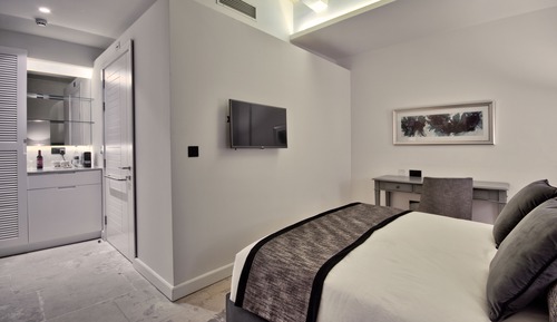 Habitación Confort doble, 1 cama doble, accesible para personas con discapacidad