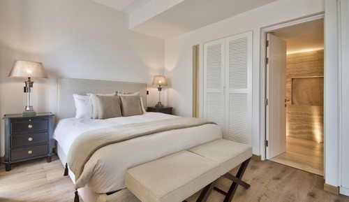 Ático de lujo, 1 cama de matrimonio grande, vistas al puerto, mirando al mar