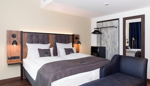 Habitación Premium, 1 cama de matrimonio, cocina básica