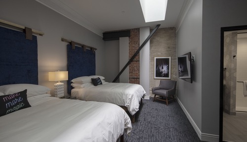 Habitación, 2 camas de matrimonio