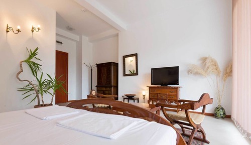 Habitación Deluxe, terraza, vistas al patio