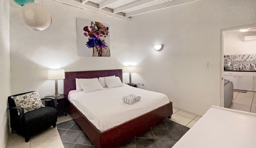 Suite superior, 1 habitación, vistas al patio, en la zona del patio