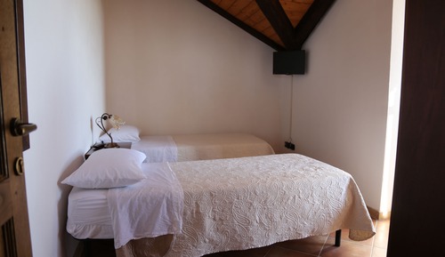 Habitación doble, 2 camas individuales, vistas a la montaña