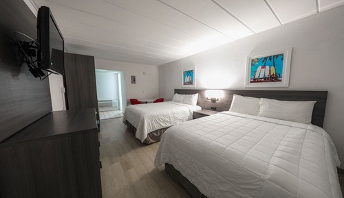 Habitación doble, microondas, en la zona del patio