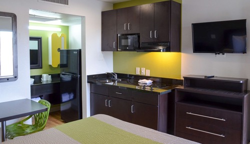 Habitación Deluxe, 1 cama de matrimonio, no fumadores, cocina básica