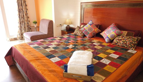 Habitación romántica doble, terraza, en esquina