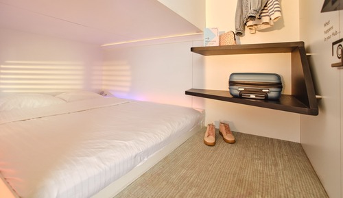 Habitación doble, 1 cama de matrimonio, baño compartido