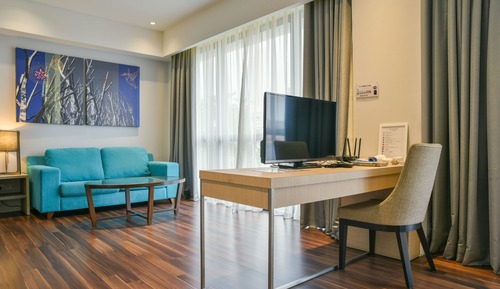 Habitación doble superior, accesible para personas con discapacidad, bañera