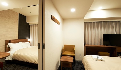 Habitación cuádruple Premium, no fumadores (Interconnecting, Twin+Double, For 4)