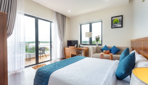 Habitación Deluxe doble, vistas al río