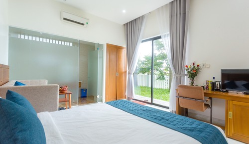 Habitación Deluxe doble, vistas al jardín