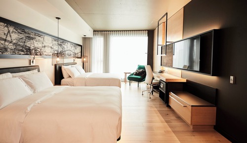 Habitación clásica, 2 camas de matrimonio