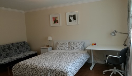 Suite Confort, 1 cama de matrimonio con sofá cama