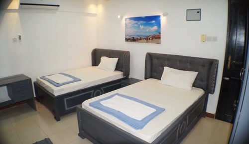 Habitación con 2 camas individuales, 2 camas individuales