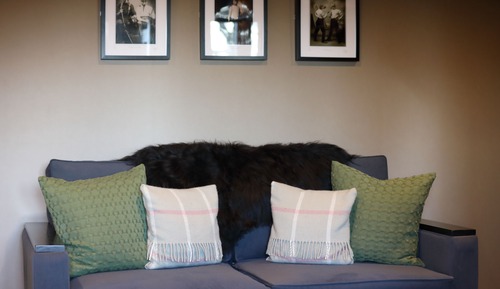 Habitación familiar doble, 1 cama de matrimonio grande con sofá cama