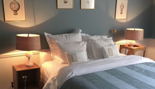 Habitación estándar doble, 1 cama de matrimonio grande, vistas al jardín