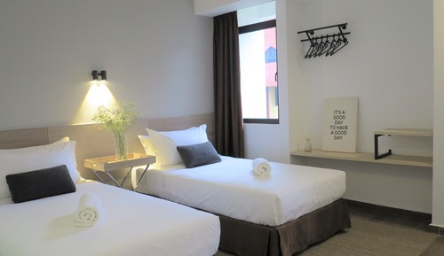 Habitación superior con 2 camas individuales