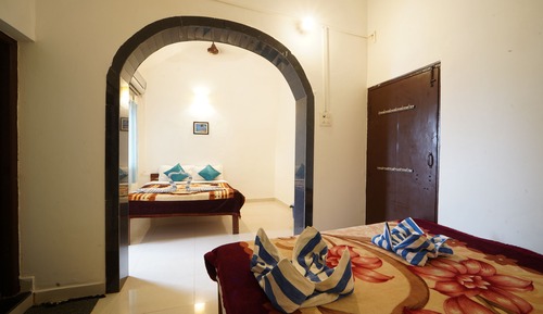 Habitación familiar doble, varias camas