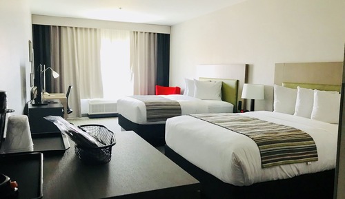 Habitación, 2 camas de matrimonio, no fumadores