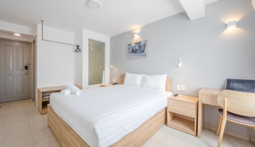 Habitación doble, 1 cama de matrimonio