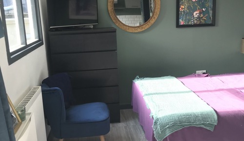 Apartamento básico, baño privado, vistas al jardín (Garden Annexe)