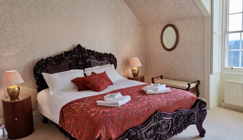 Habitación doble superior, vistas al jardín (Rococo Room)