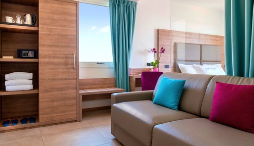 Suite, balcón, vistas al mar (and Jacuzzi)