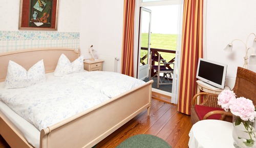 Habitación doble, balcón, vistas al mar