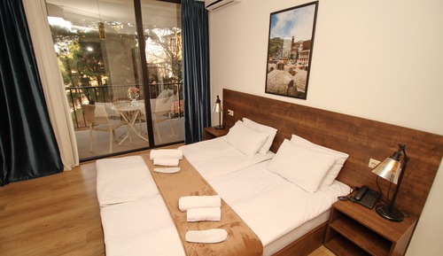 Habitación doble, balcón